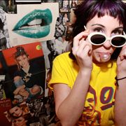 Girl with a Bubble Gum