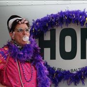 Granny With Bubble Gum